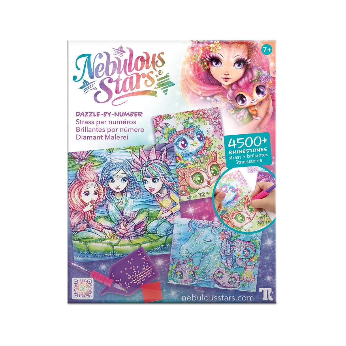 Strass par numéro Arc-en-ciel Nebulous Stars