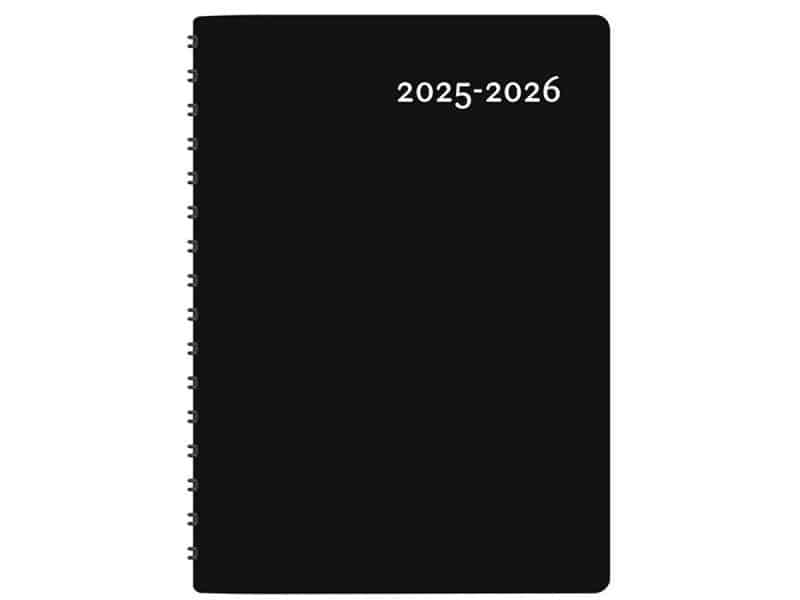 Agenda académique W.Maxwell 2025-2026 Buro Noir