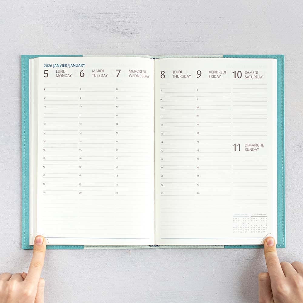 Agenda académique W.Maxwell 2025-2026 Gama Bleu – Image 2