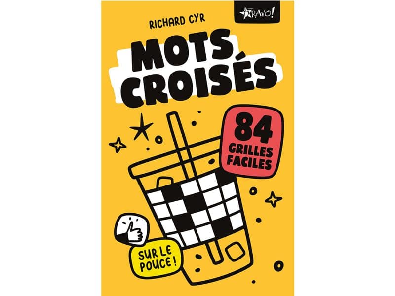 Mots croisés sur le pouce 84 grilles faciles