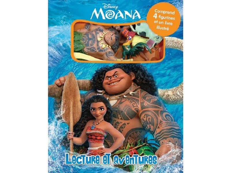 Lecture et aventures Moana