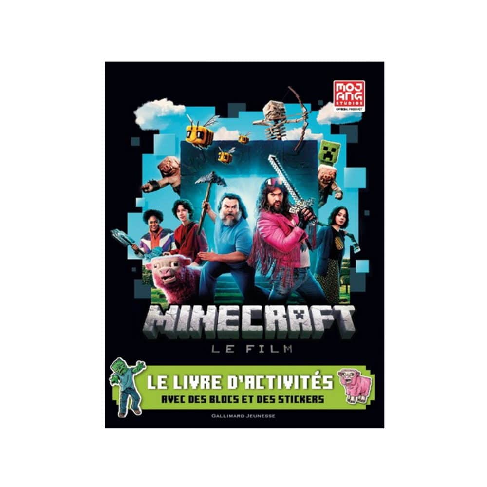Minecraft le film Le livre d'activités