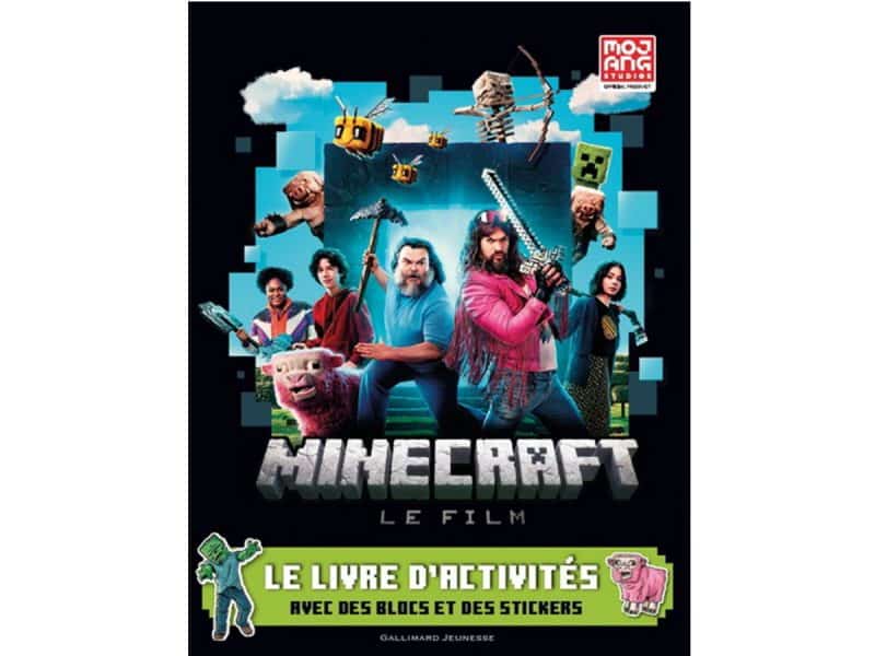 Minecraft le film Le livre d'activités