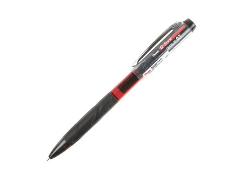Pentel - Portemine Twist-Erase Barillet noir 0.5