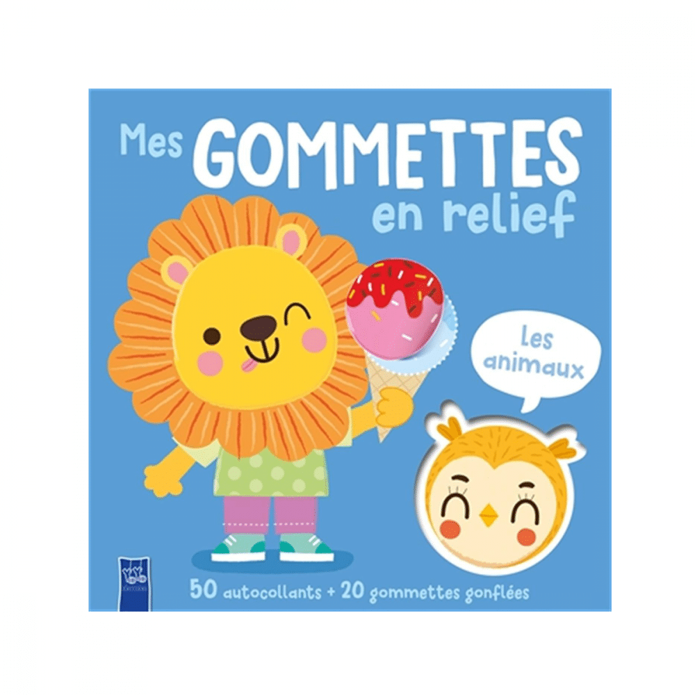 Mes gommettes en relief Les animaux