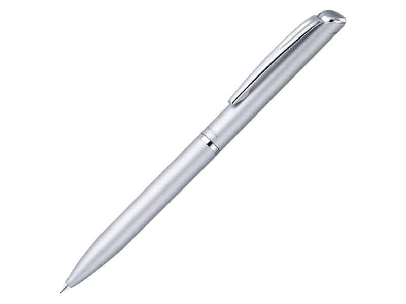 pentel energel .07 silver twist encre noir