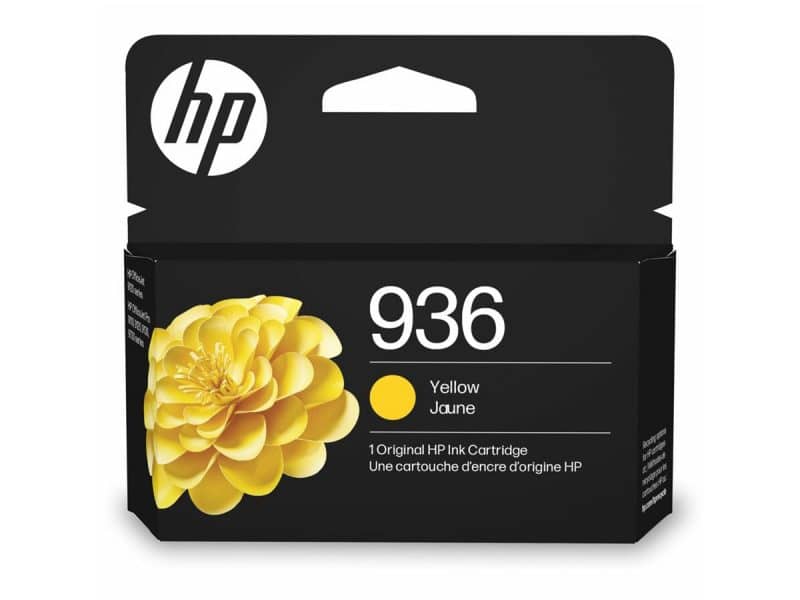 HP - Cartouche jet d'encre 936 Jet d'encre - Jaune