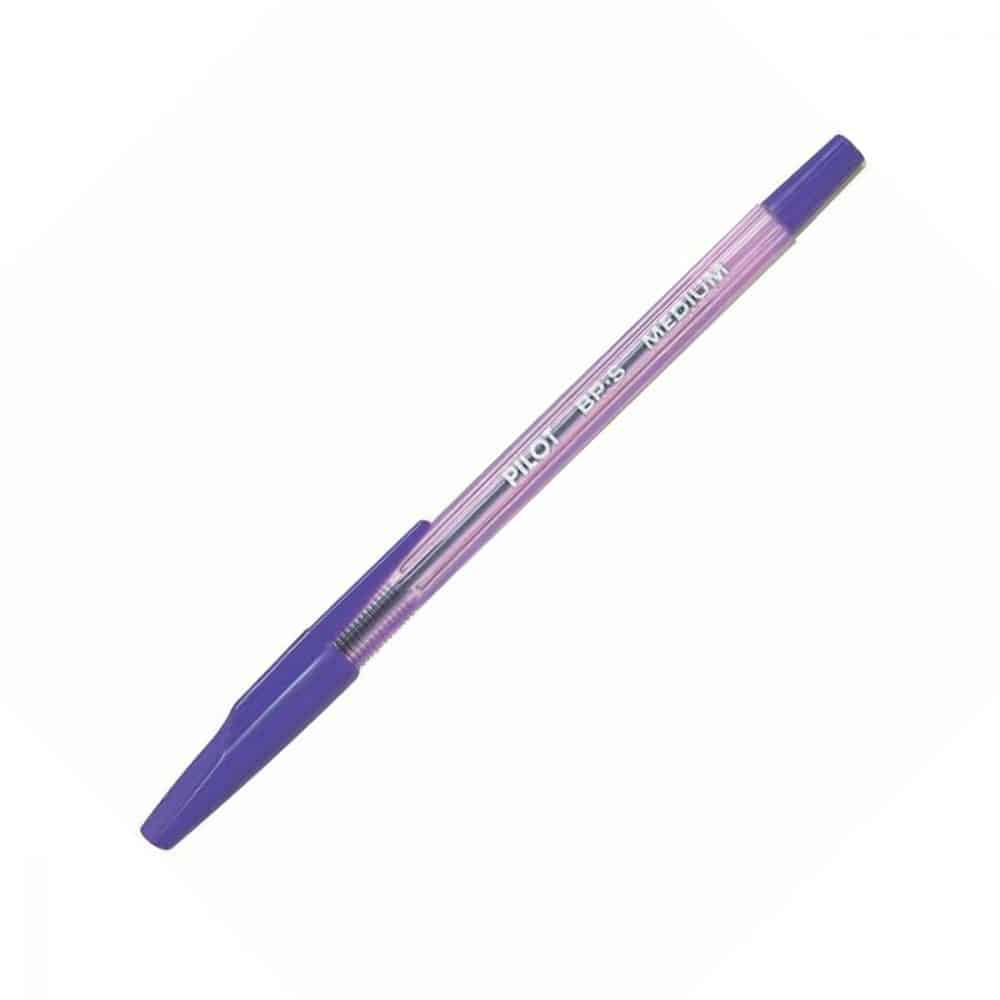 Stylos à bille BPS  Pointe moyenne, violet