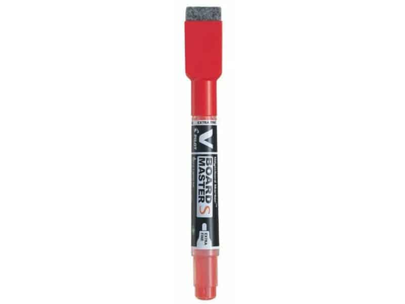 Marqueur effaçable à sec Vboard Master extra fin - rouge
