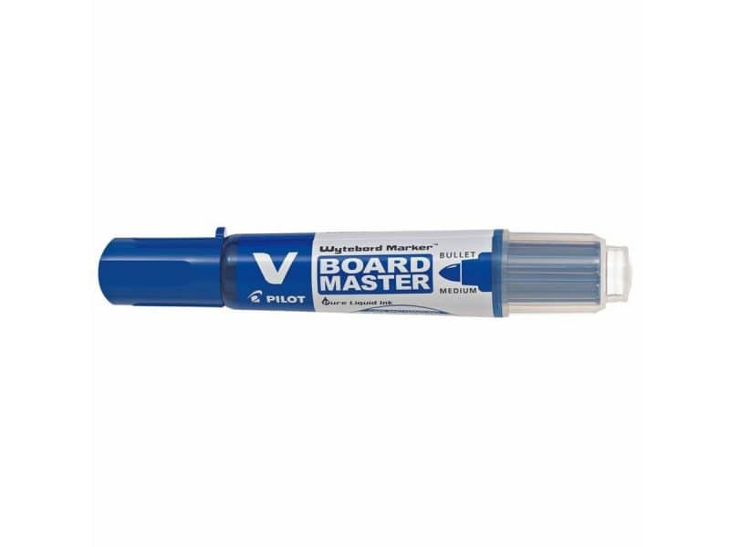 Marqu. effaçable à sec V Board Master Pointe ogive - bleu
