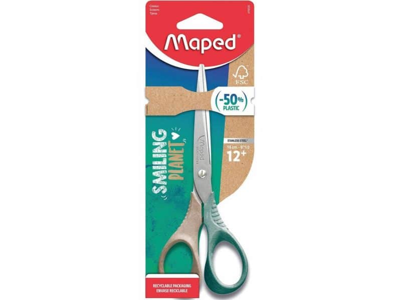 Maped - Ciseaux pointus smiling planet 16 cm