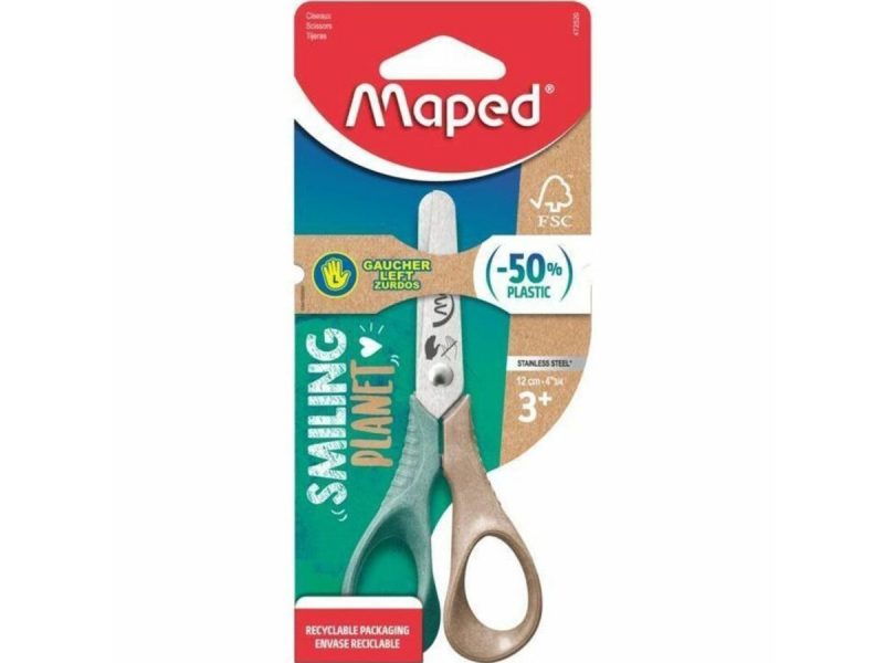 Maped - Ciseaux ronds gauchers 12cm