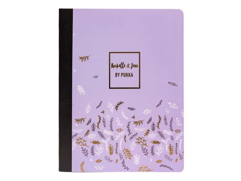 Rochelle & Jess Cahier de composition Lilas - Pukka Pads
