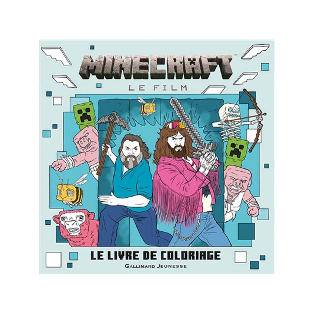 Minecraft Le film Le livre de coloriage