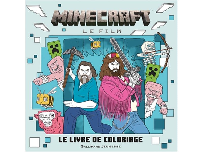 Minecraft Le film Le livre de coloriage