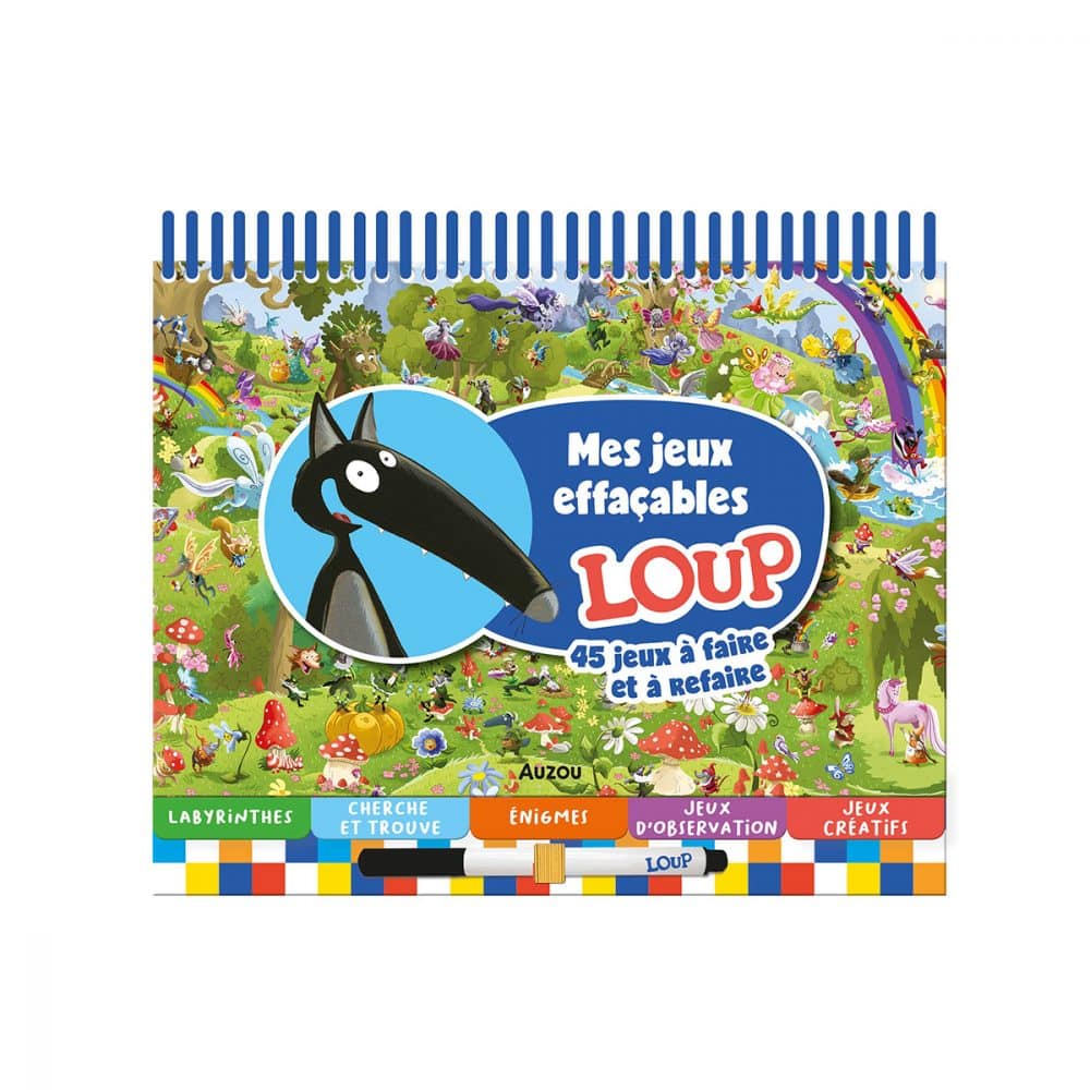 Mes jeux effaçables Loup