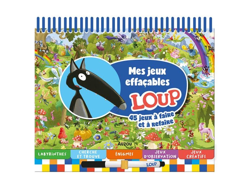 Mes jeux effaçables Loup