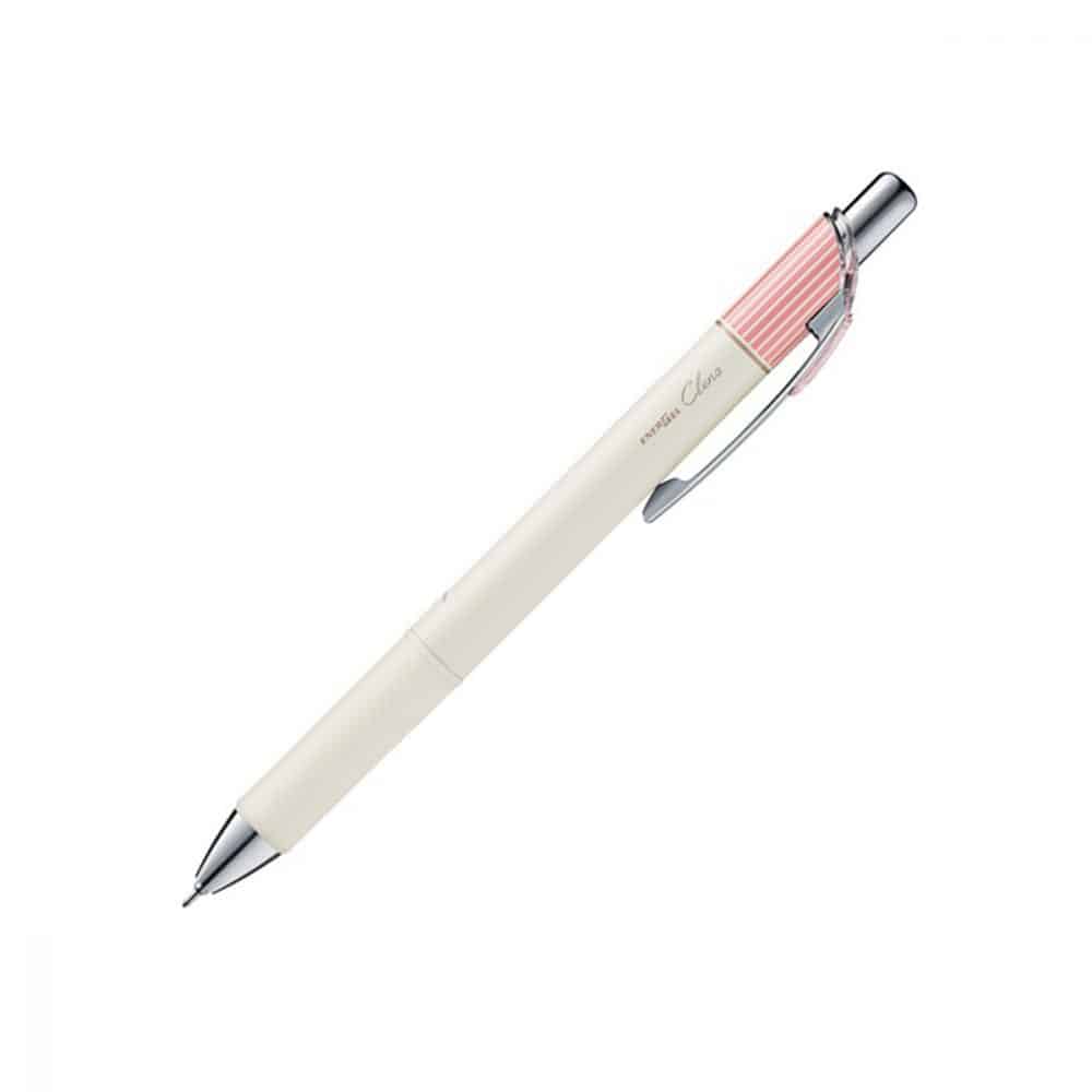 Energel Clena .5mm rose encre bleu