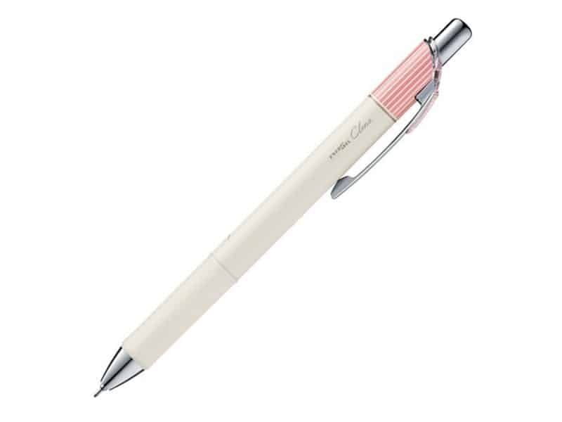 Energel Clena .5mm rose encre bleu