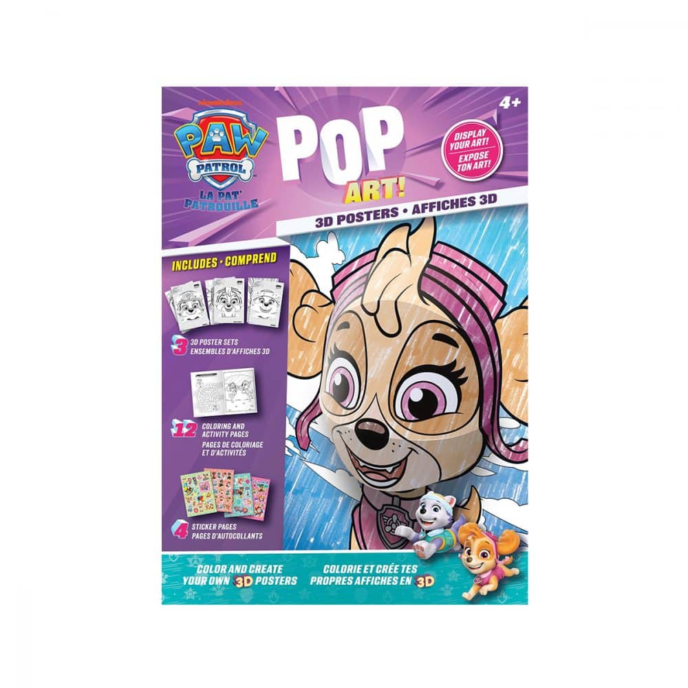 La Pat'Patrouille Pop Art! Mauve