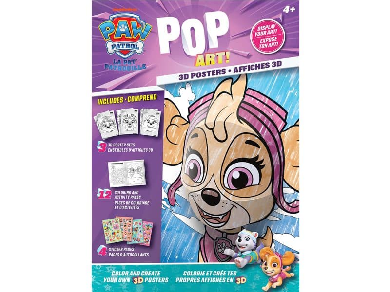 La Pat'Patrouille Pop Art! Mauve