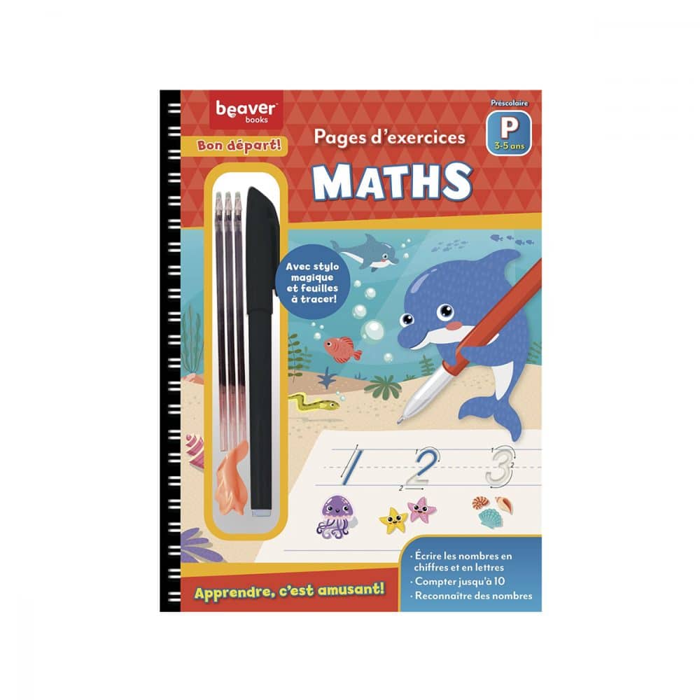 Pages d'exercices Math Préscolaire