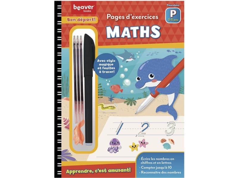 Pages d'exercices Math Préscolaire