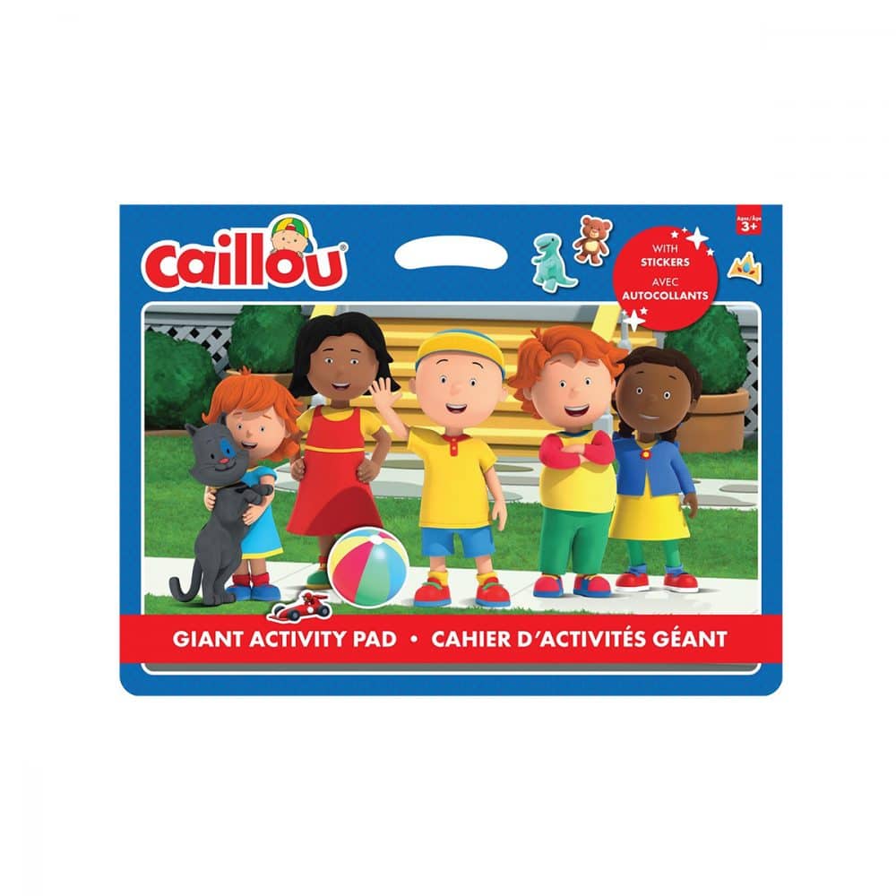 Caillou 3D Cahier d'activités géant