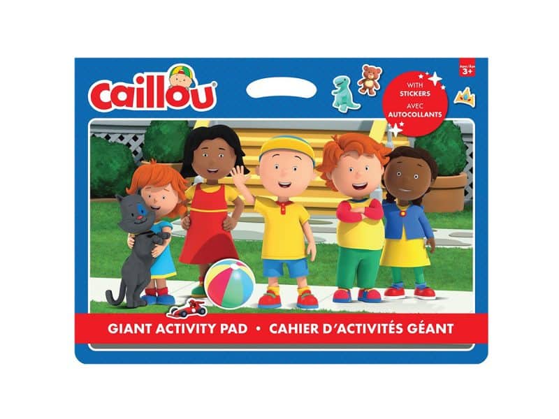 Caillou 3D Cahier d'activités géant