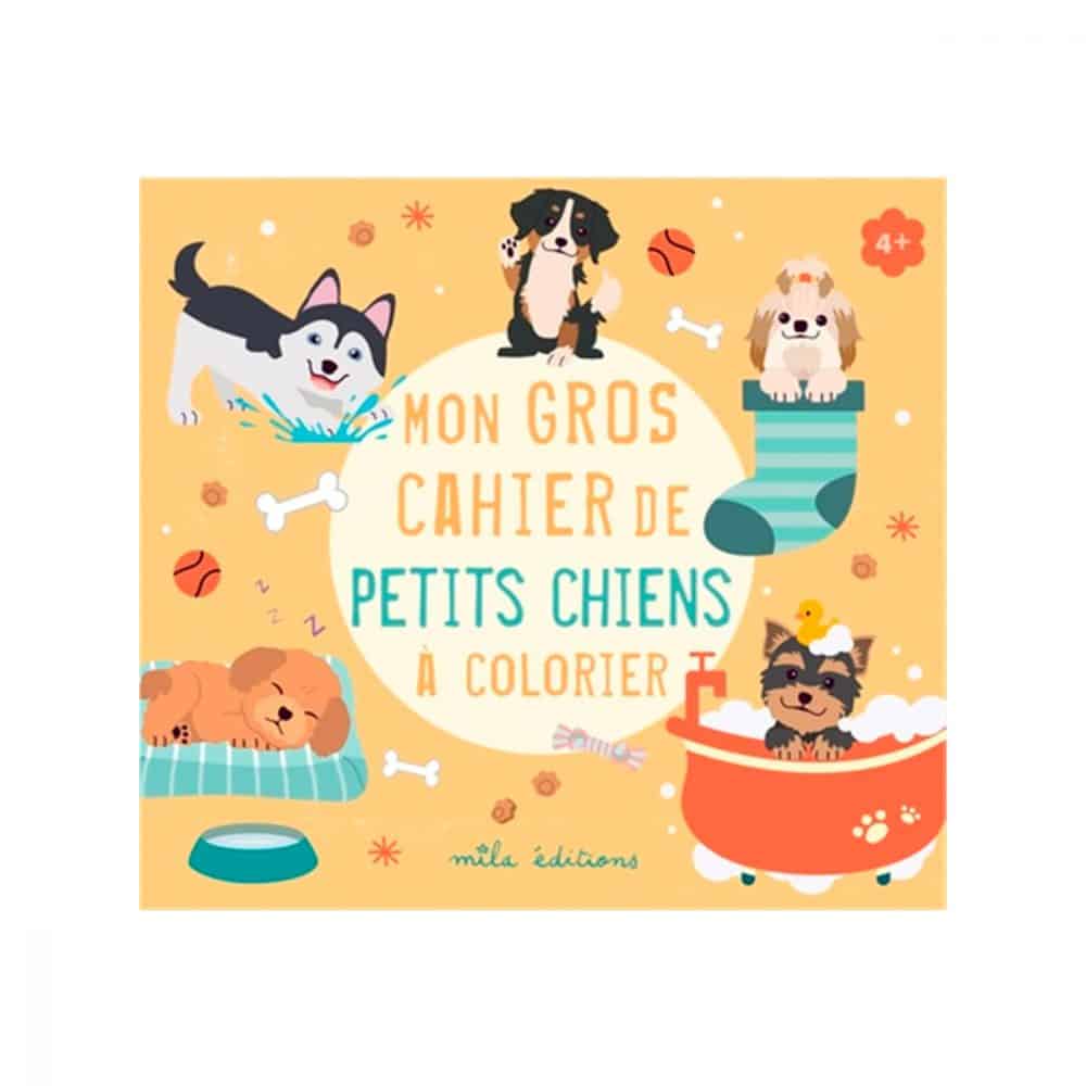 Mon gros cahier de petits chiens à colorier