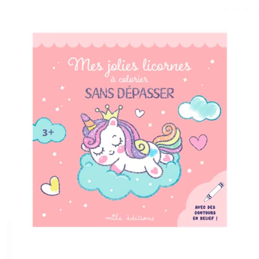 Mes jolies licornes à colorier sans dépasser