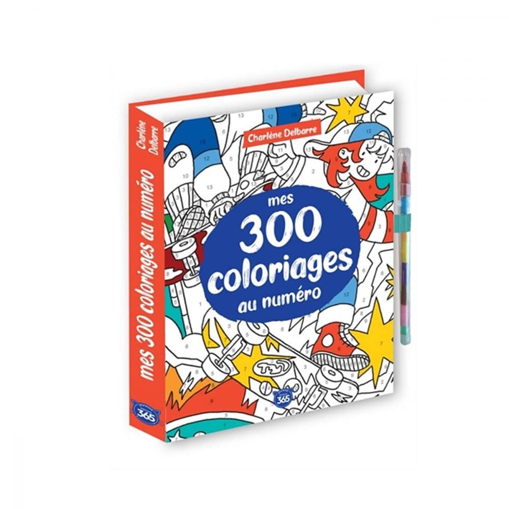Mes 300 coloriages au numéro