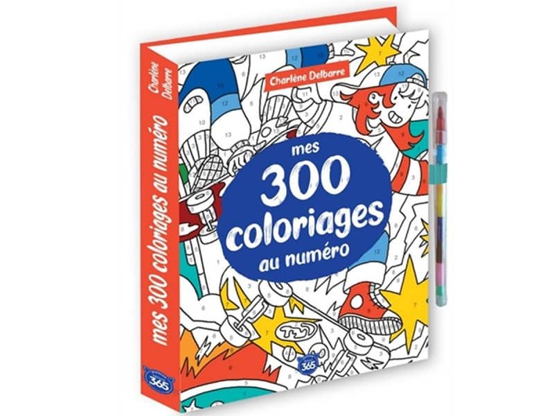 Mes 300 coloriages au numéro