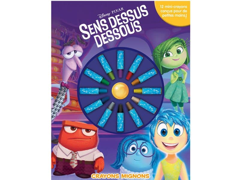 Sens dessus dessous crayons mignons