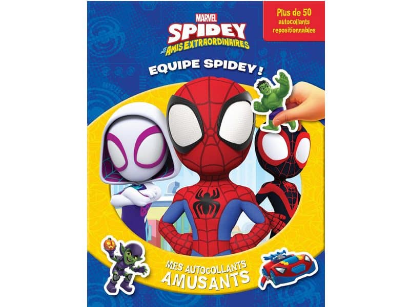 Mes autocollants amusant Équipe Spidey!