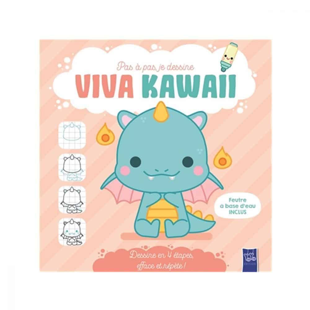 Pas à pas, je dessine Kawaii Dragon