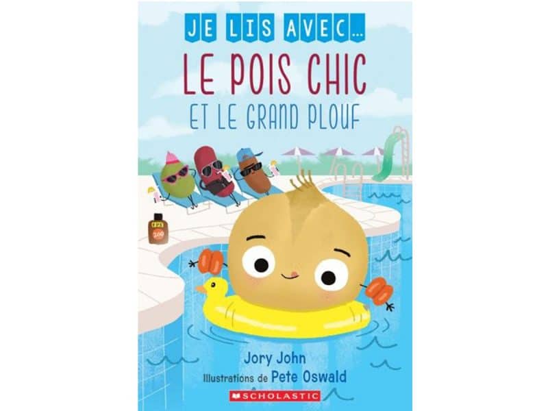 Je lis avec... Le pois chic et le grand plouf
