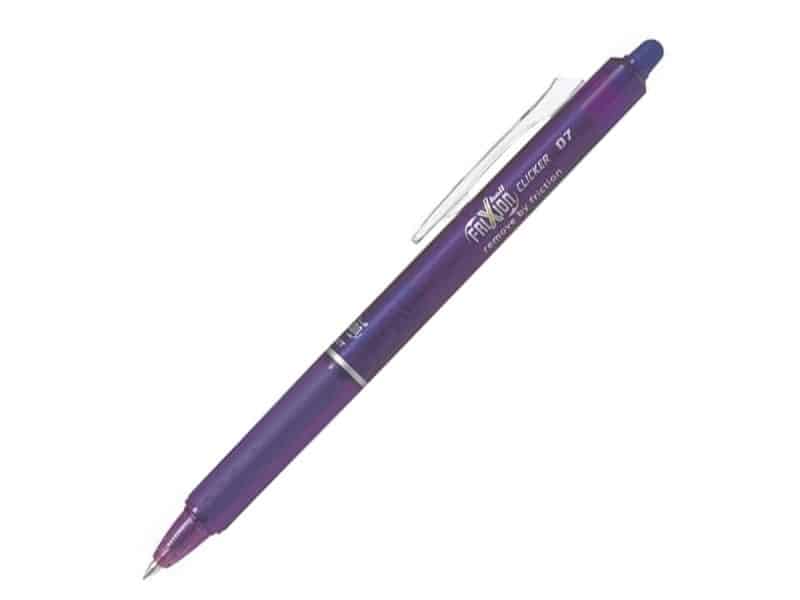 Stylo à bille rétractable effaçable FriXion Clicker Mauve