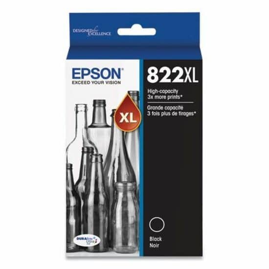 Cartouche jet d'encre Epson T822 noir xl