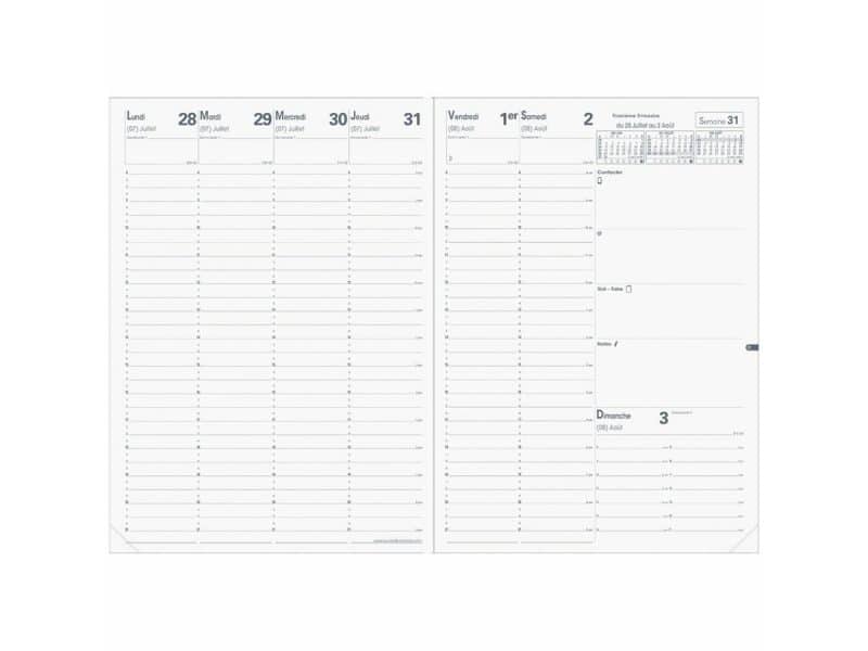 Recharge agenda académique 2025-2026 30001F-QC Quovadis