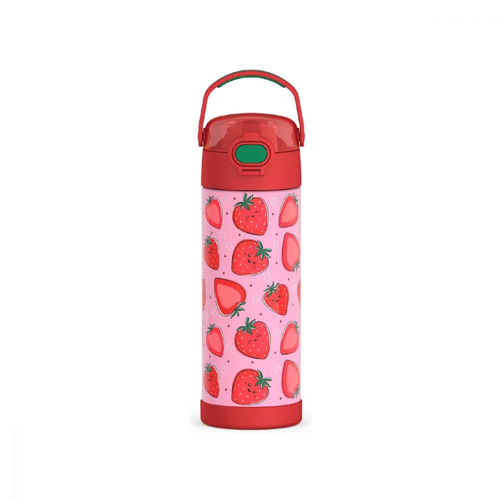 Thermos Bouteille d'eau 410 ml fraise
