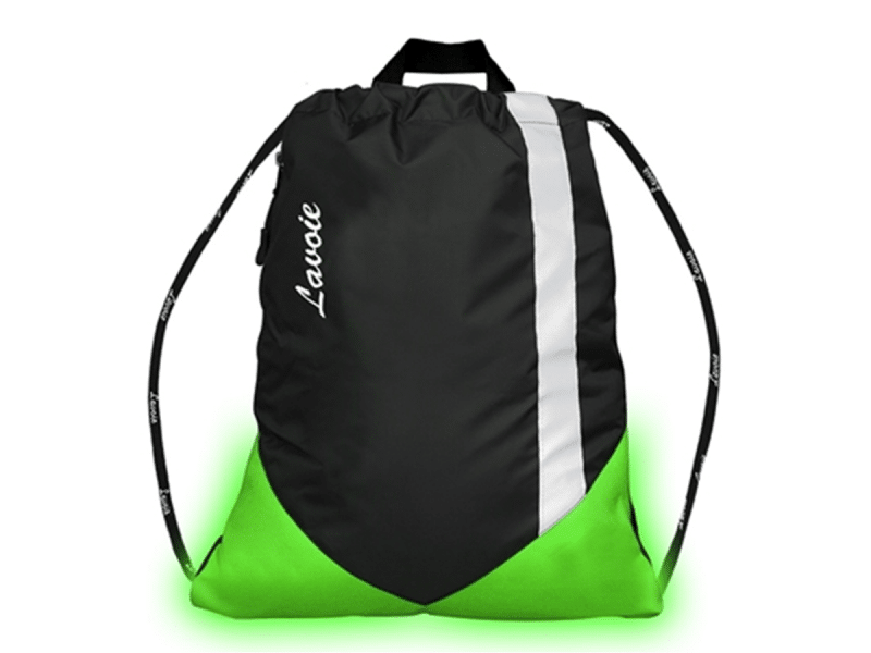 Sac à soulier Lavoie Vert Fluo