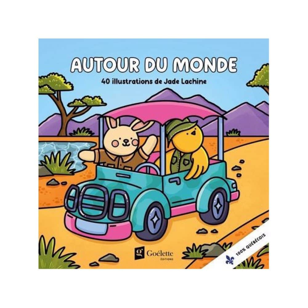 Autour du monde 40  coloriages