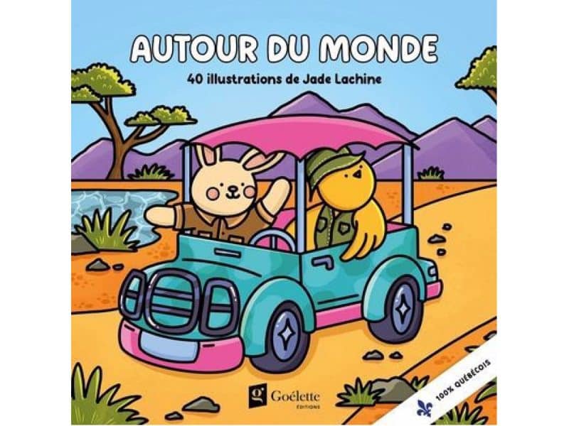 Autour du monde 40  coloriages