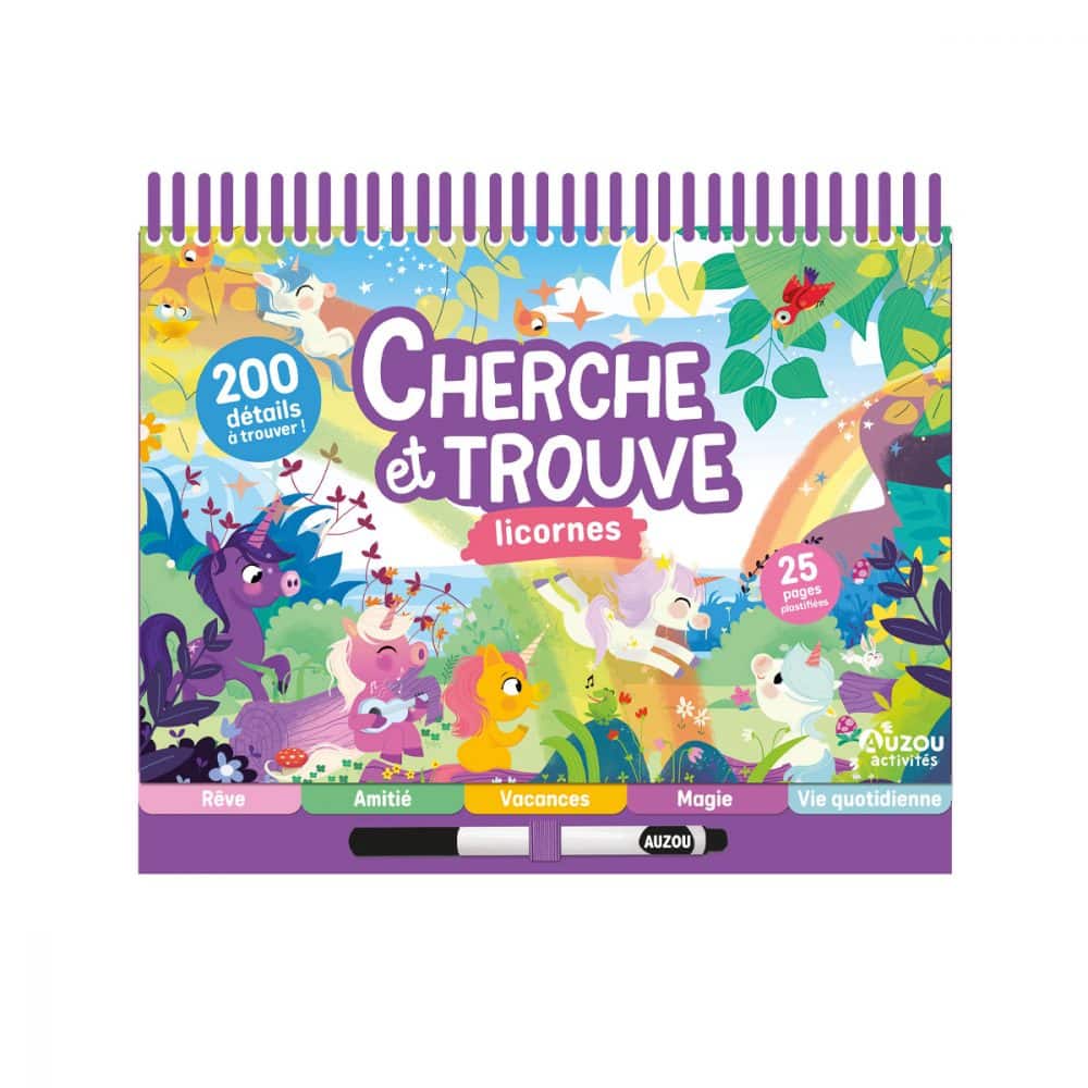 Cherche et trouve Licornes