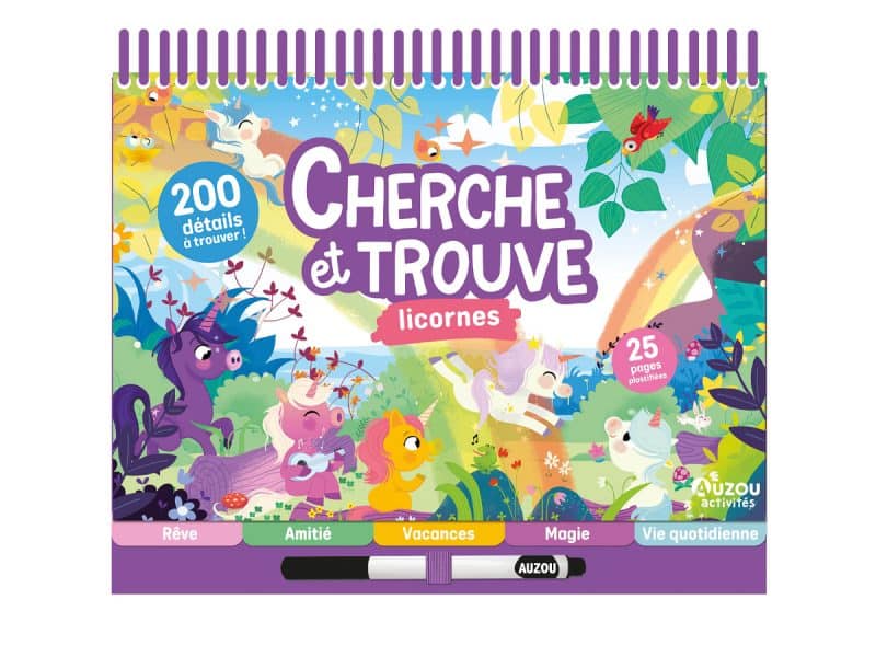Cherche et trouve Licornes