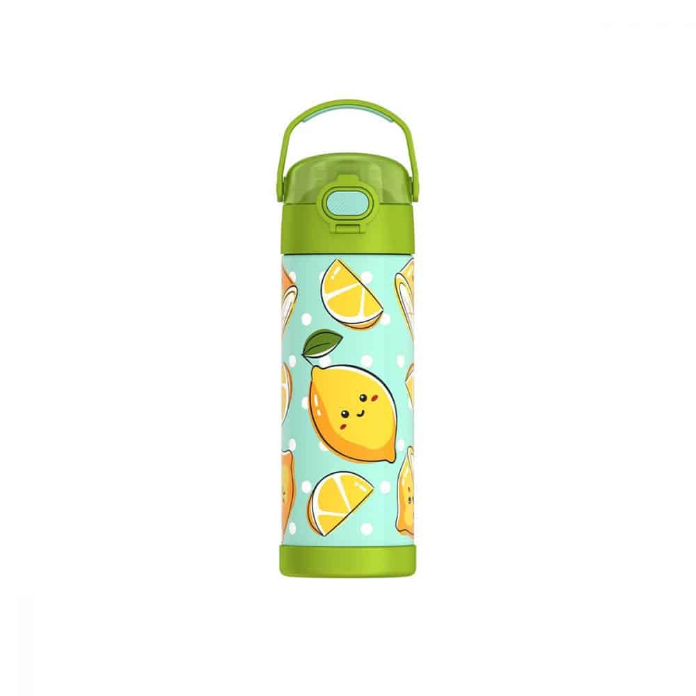 Thermos Bouteille d'eau 470ml citron