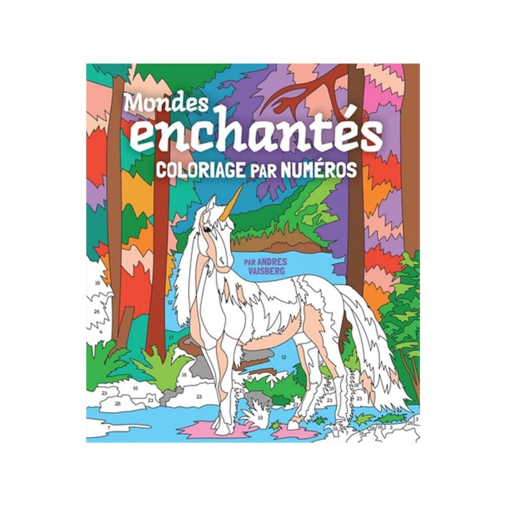 Mondes enchantés coloriages par numéros