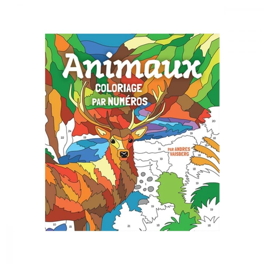 Animaux coloriages par numéros