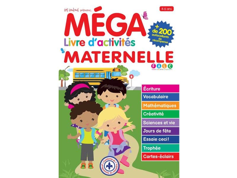 Méga livre d'activités Maternelle
